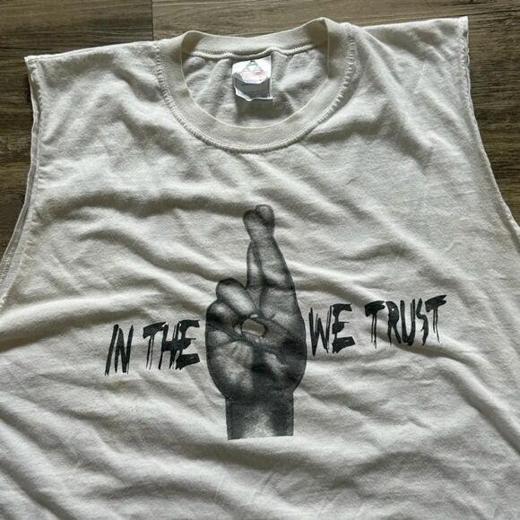 Vintage Ruff Ryders In The DMX We Trust Chopped Tank Top T-Shirt Size XXL - Picture 2 of 7